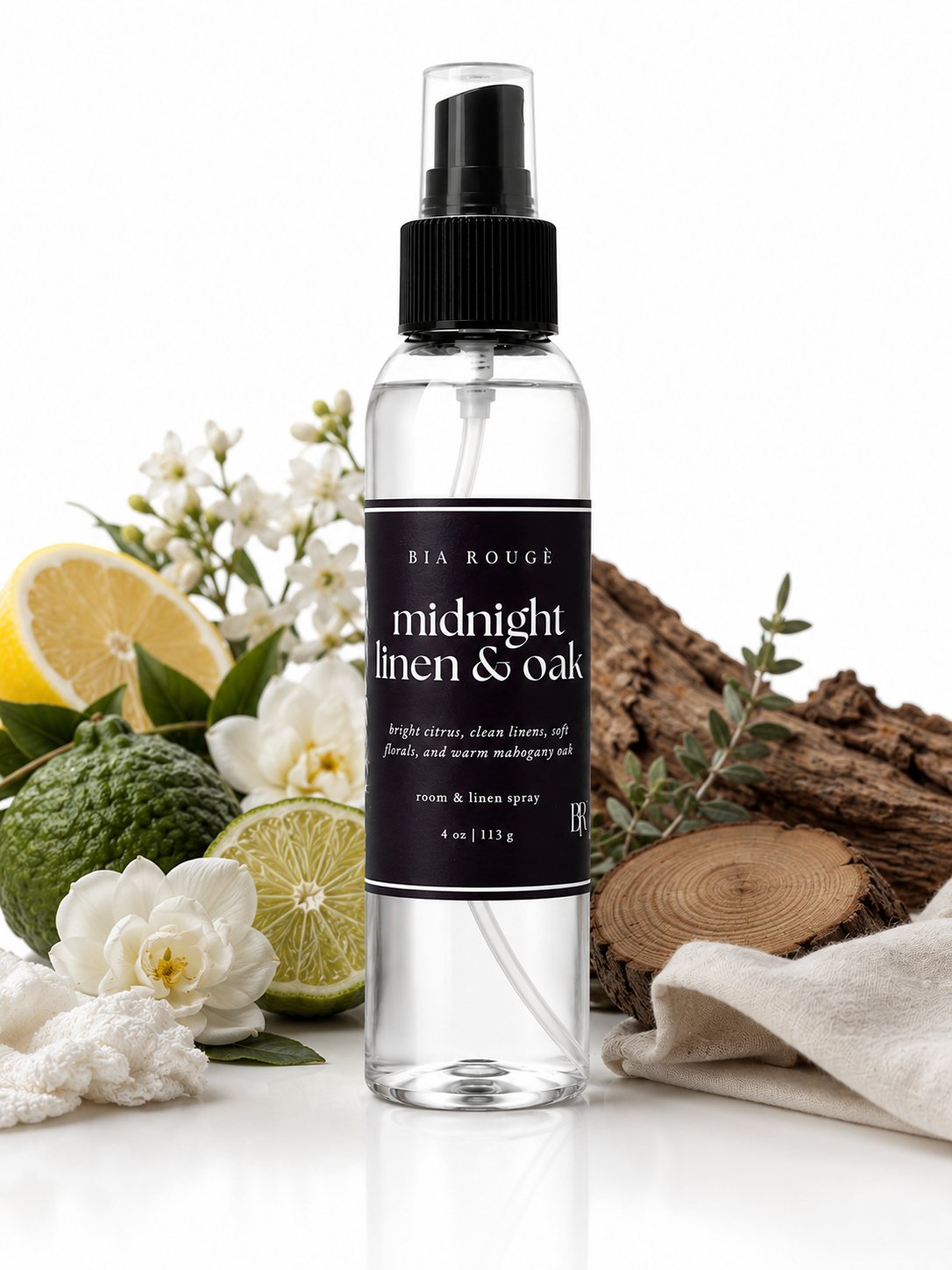 Midnight Linen & Oak Room & Linen Spray | 3.6 oz