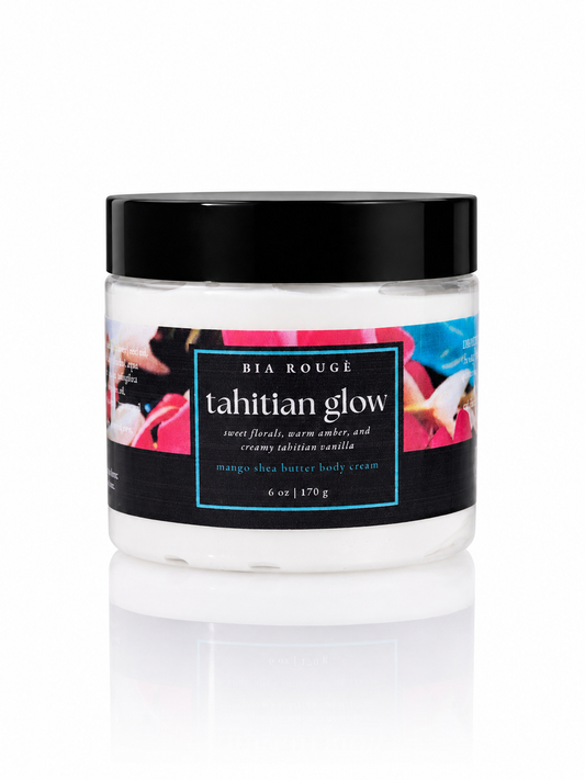 Tahitian Glow Body Cream | Hydrating Vanilla Amber Moisturizer