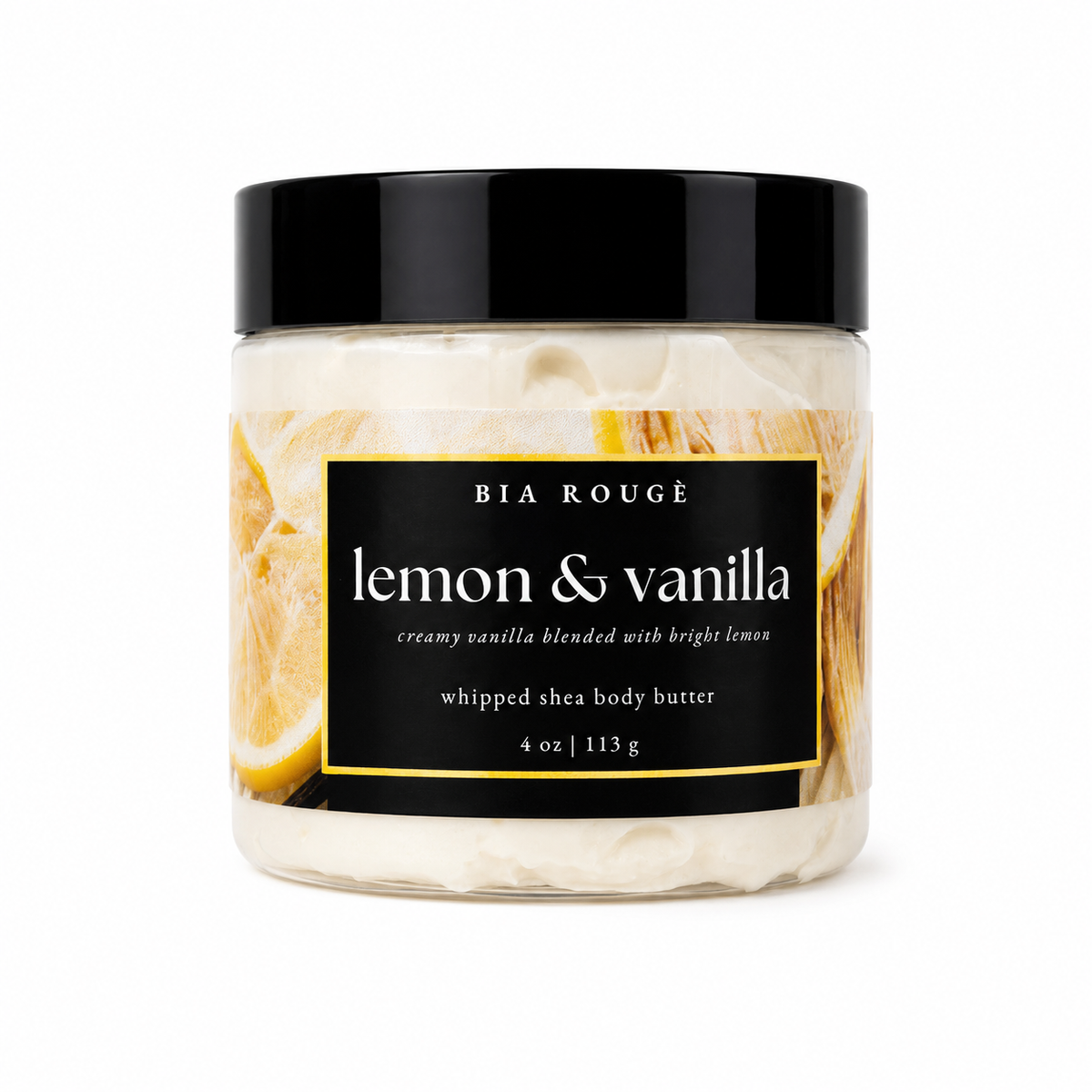 Lemon & Vanilla Whipped Body Butter