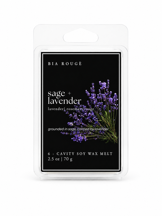 Sage + Lavender | 2.5 oz Wax Melt