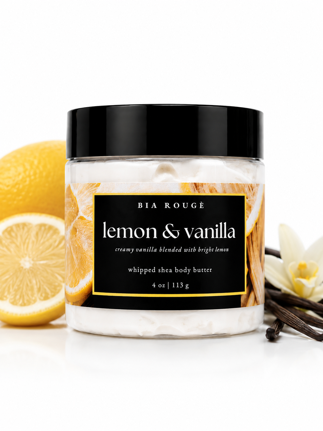 Lemon & Vanilla Whipped Body Butter