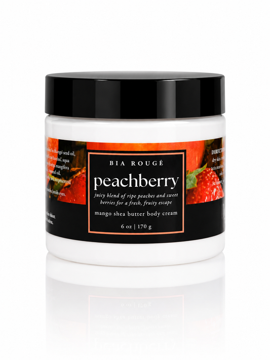 Peachberry Body Cream | Juicy Peach & Berry Moisturizer