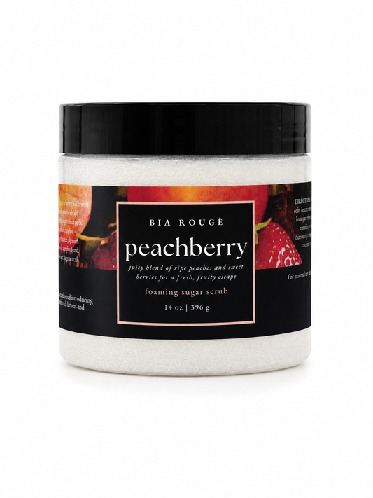 Peachberry Foaming Sugar Scrub
