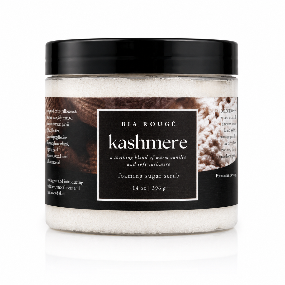 Kashmere Foaming Sugar Scrub