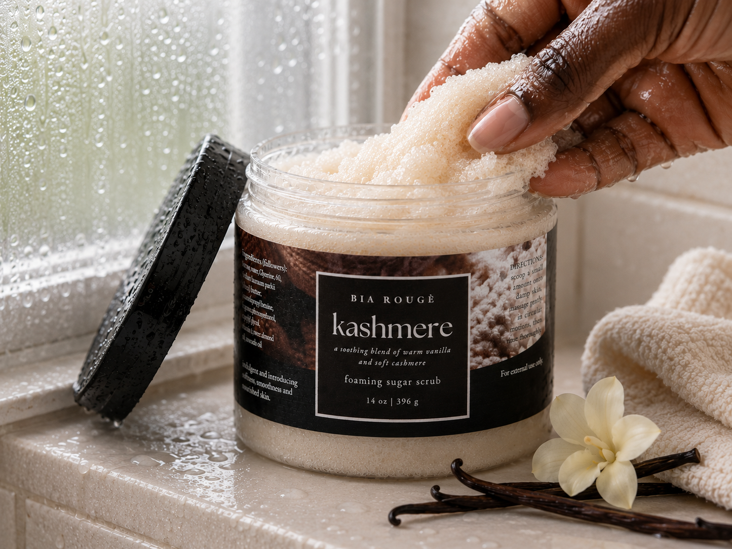 Kashmere Foaming Sugar Scrub