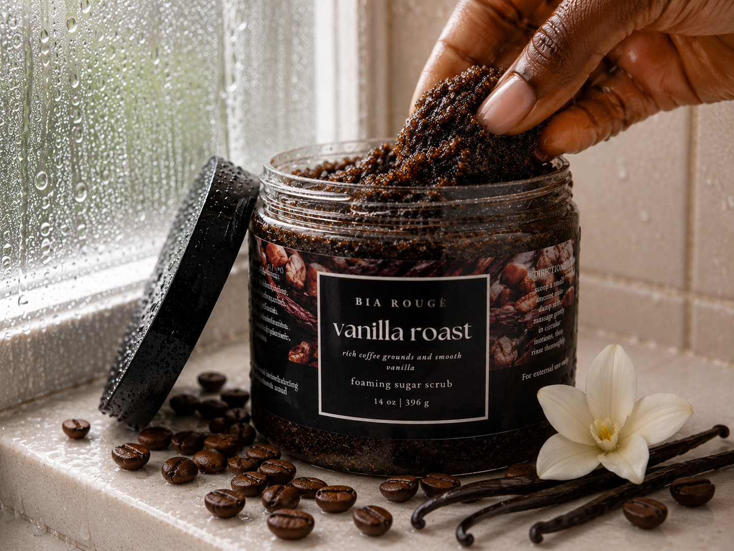 Vanilla Roast Foaming Sugar Scrub