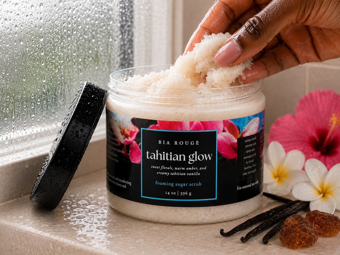 Tahitian Glow Foaming Sugar Scrub